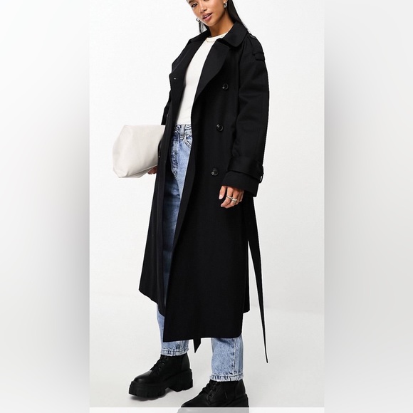 ASOS Petite Trench Coat - Picture 2 of 4
